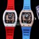 Richard mille RM51-01 Diamond Bezel Red Rubber Strap(5)_th.jpg